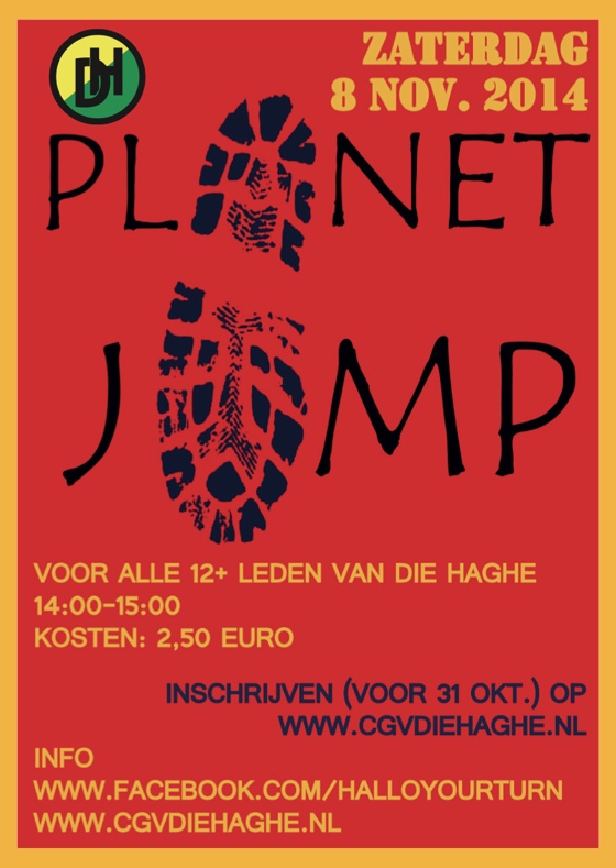 Wil jij (12+) mee met Your Turn naar Planet Jump? - 8 november 2014