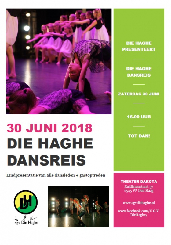30 juni - Die Haghe Dansreis